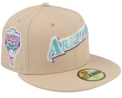 Arizona Diamondbacks Sahara Dunes 59FIFTY Inauguration 98 Camel Fitted