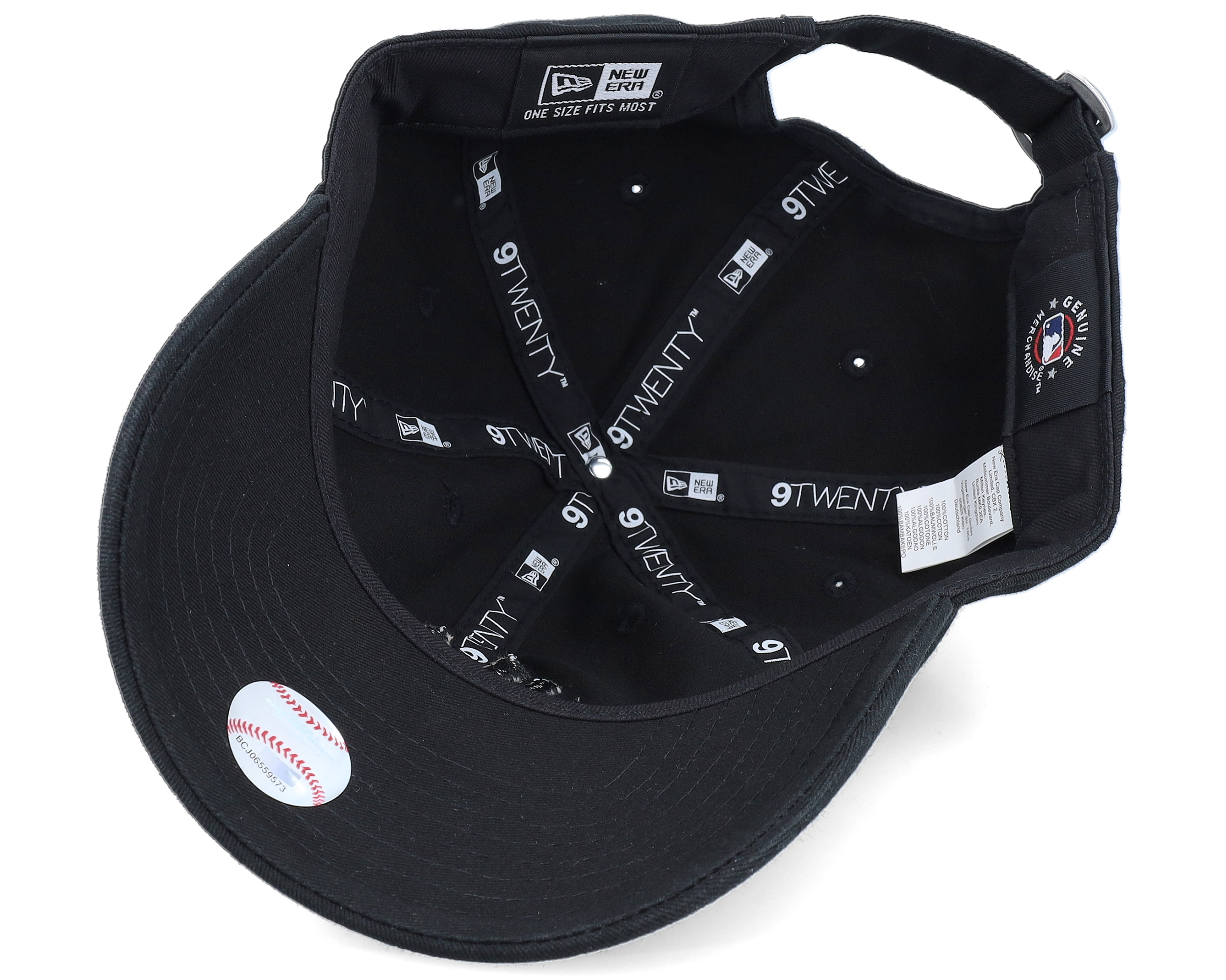 New York Yankees 9TWENTY Black/Black Dad Cap | Thehatstore.pl