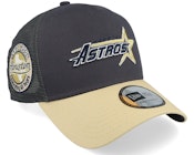 Hatstore Exclusive x Houston Astros MLB Grey/Beige A-Frame Trucker