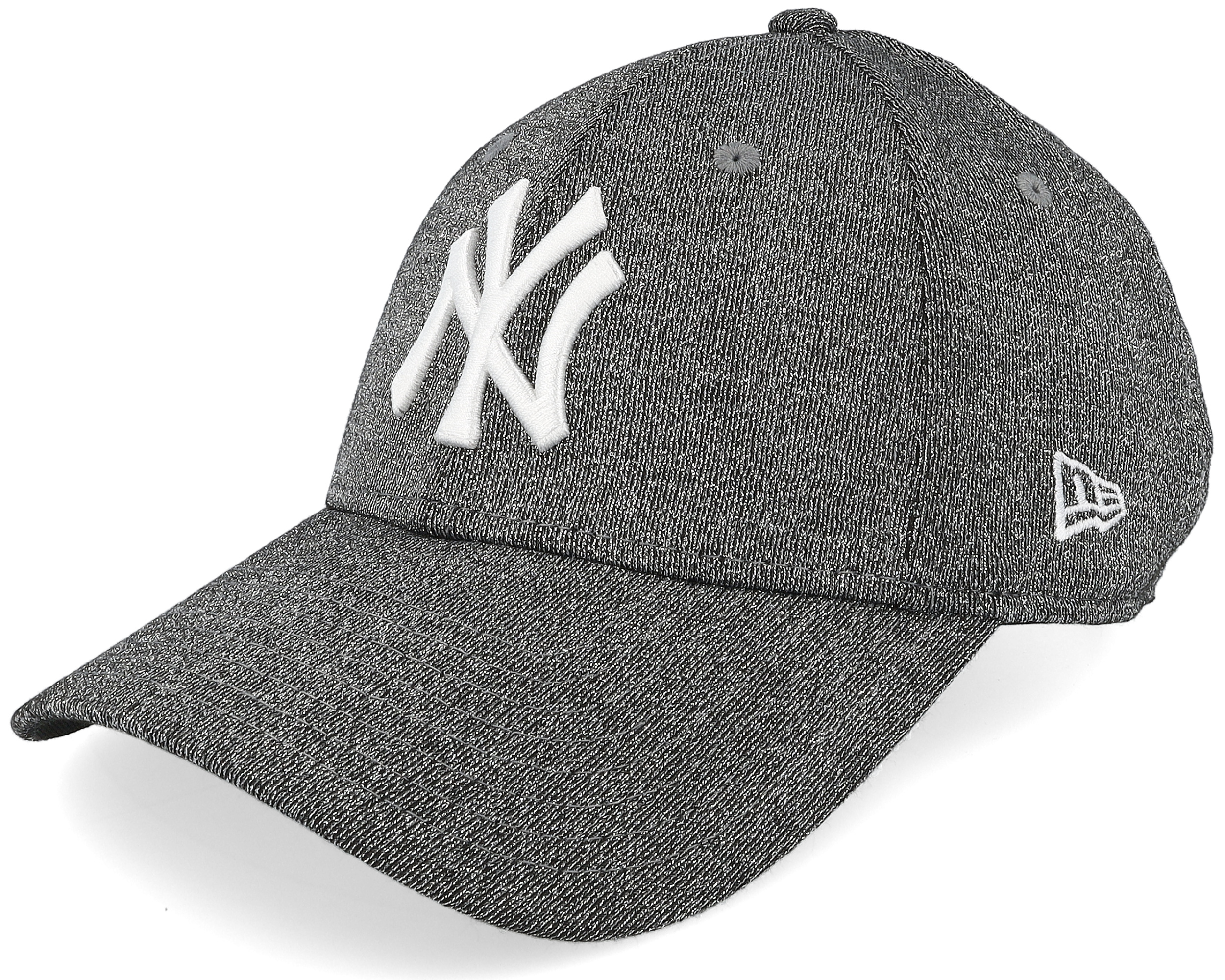 New York Yankees Womens Glitter 9FORTY Black/White