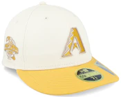 Arizona Diamondbacks Seasonal World Series 59FIFTY Low Profile Natural/Yellow Fitted