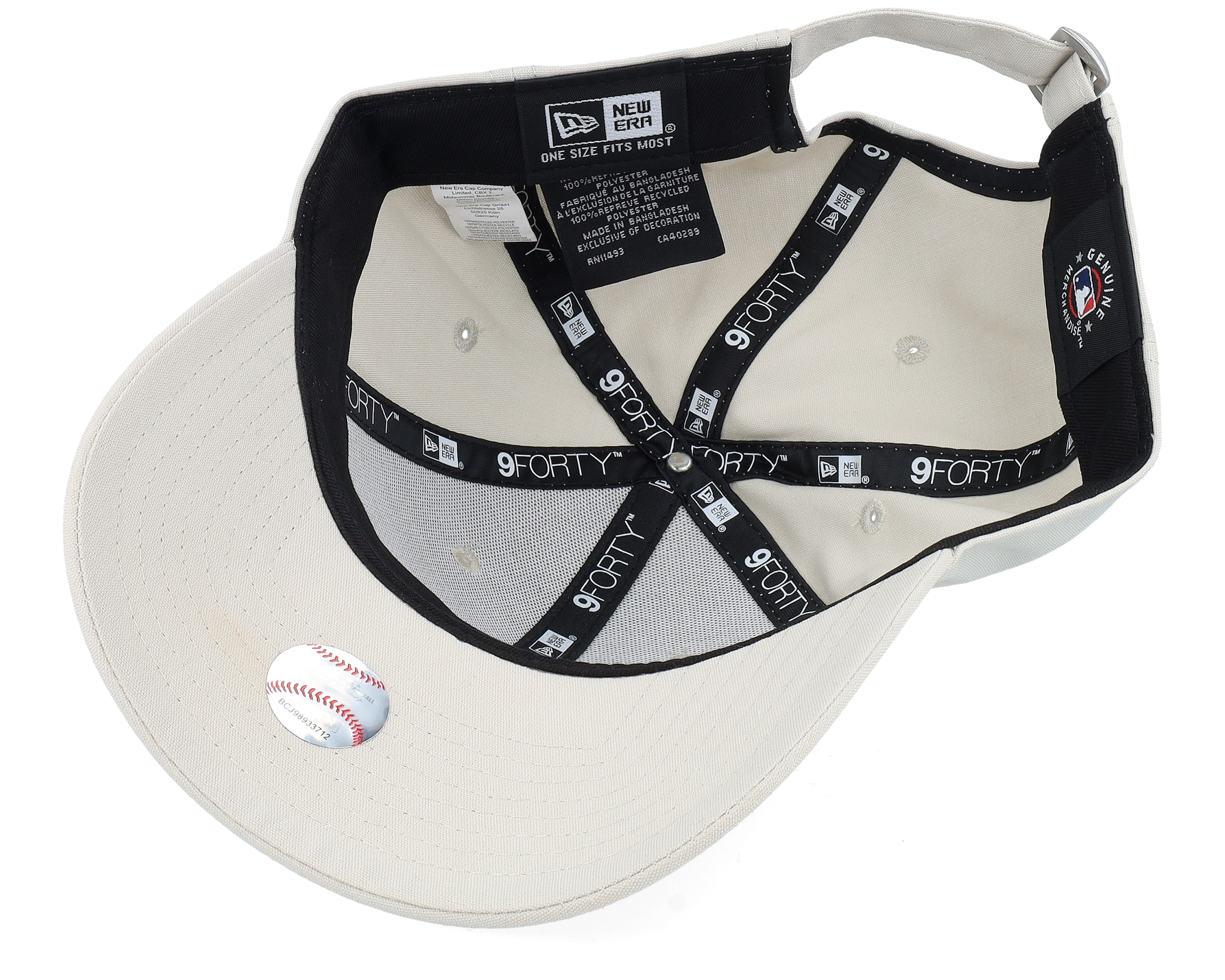 New York Yankees Repreve Mini Logo 9FORTY Stone Adjustable