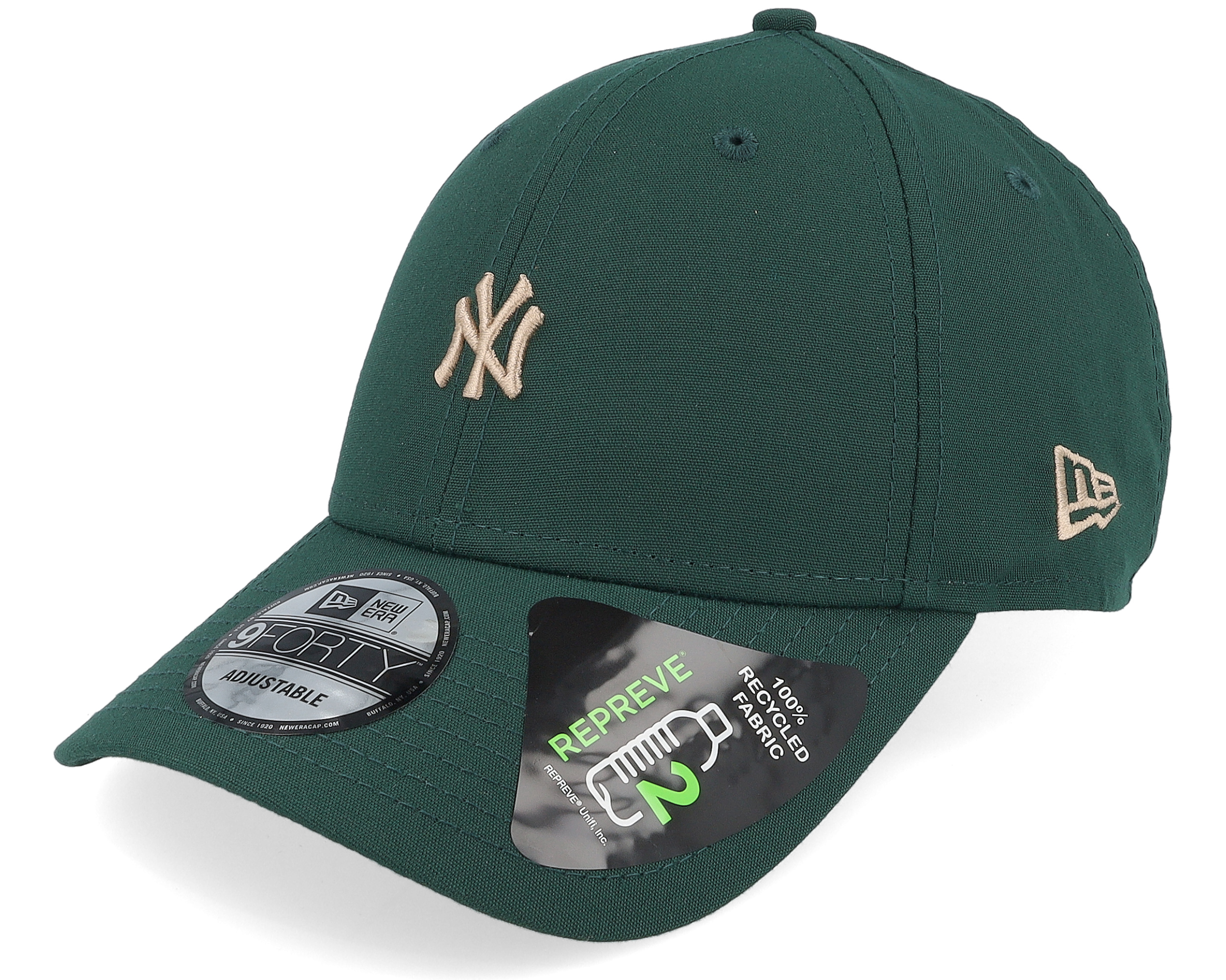 キャップ MLB Ballcap REPREVE Mini Logo 9FORTY NewYork Yankees New York Yankees Repreve Mini Logo 9FORTY Dark Green