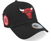 Chicago Bulls Patch Black A-frame Adjustable