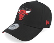 Chicago Bulls NBA Flame Black A-fram Adjustable