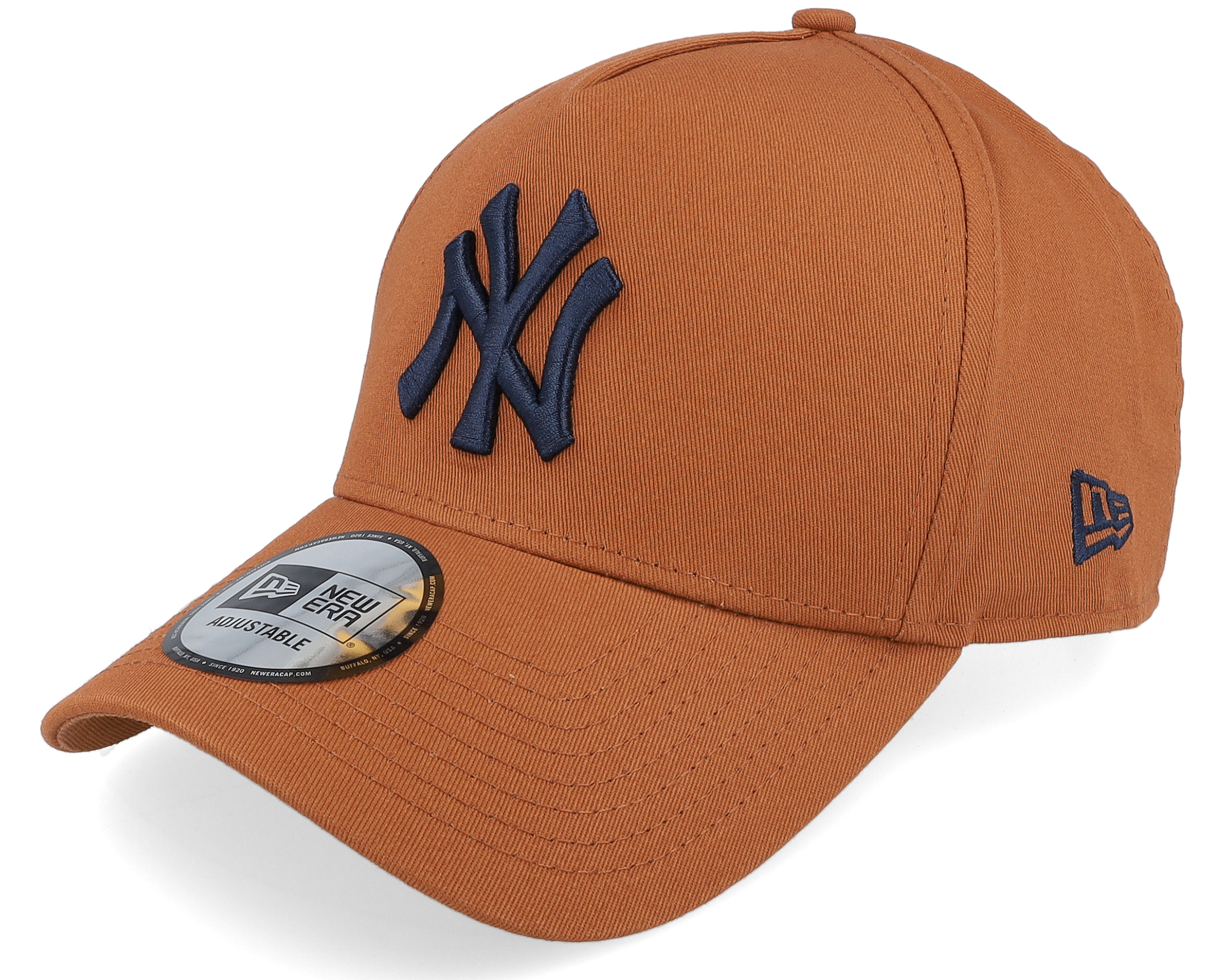 Cappello New Era New York Yankees League Essential - Trucker Cap Regolabile, Marrone, Taglia Unica - copertina