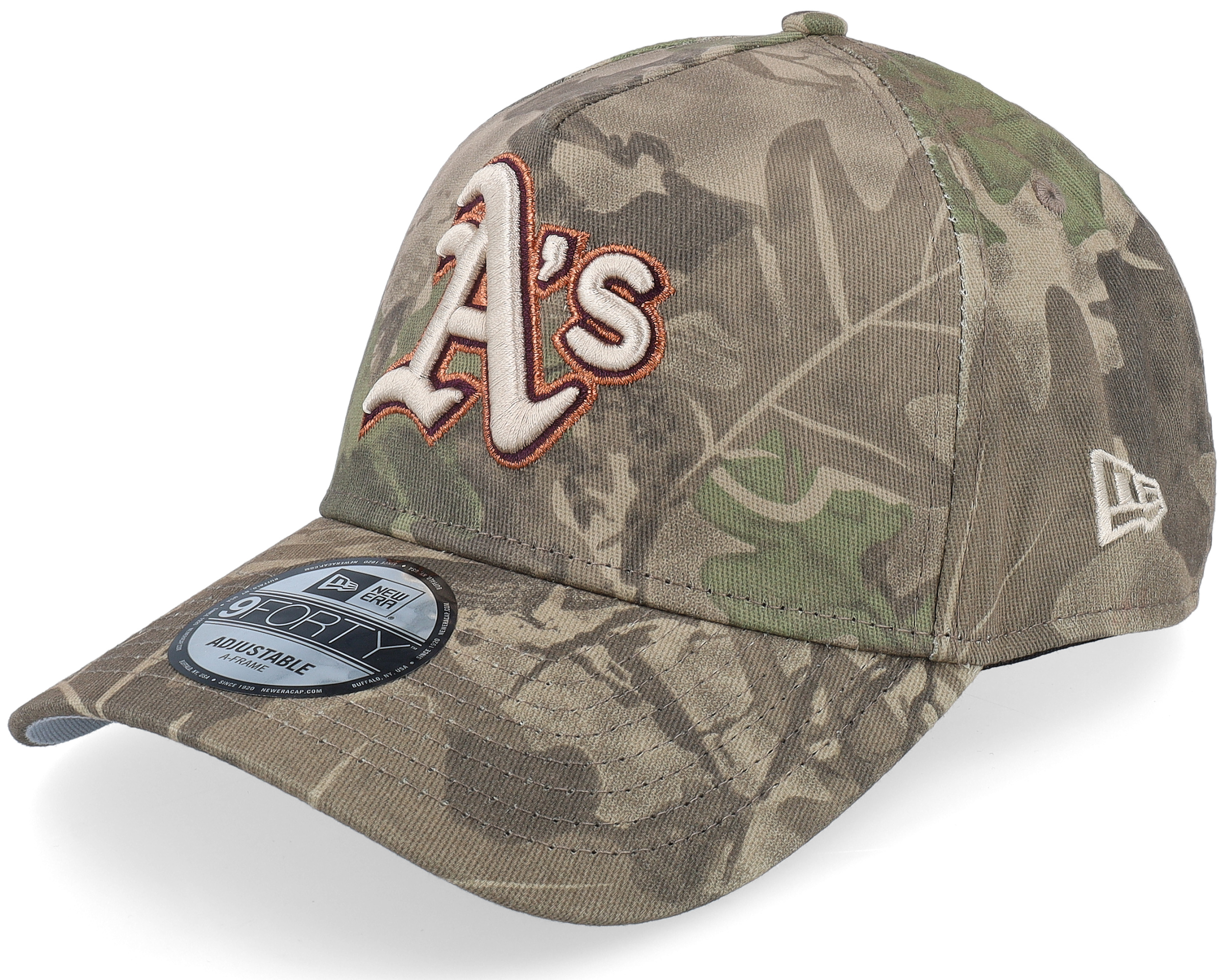 【海外限定】New Era 9FIFTY A-Frame Oakland Athletics Beige 海外限定】New Era 9FIFTY A-Frame Oakland Athletics Beige