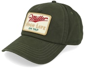 Miller High Life Canvas Roscoe Dark Green A-Frame Adjustable