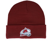 Colorado Avalanche Terrain Knit Solid Red Cuff