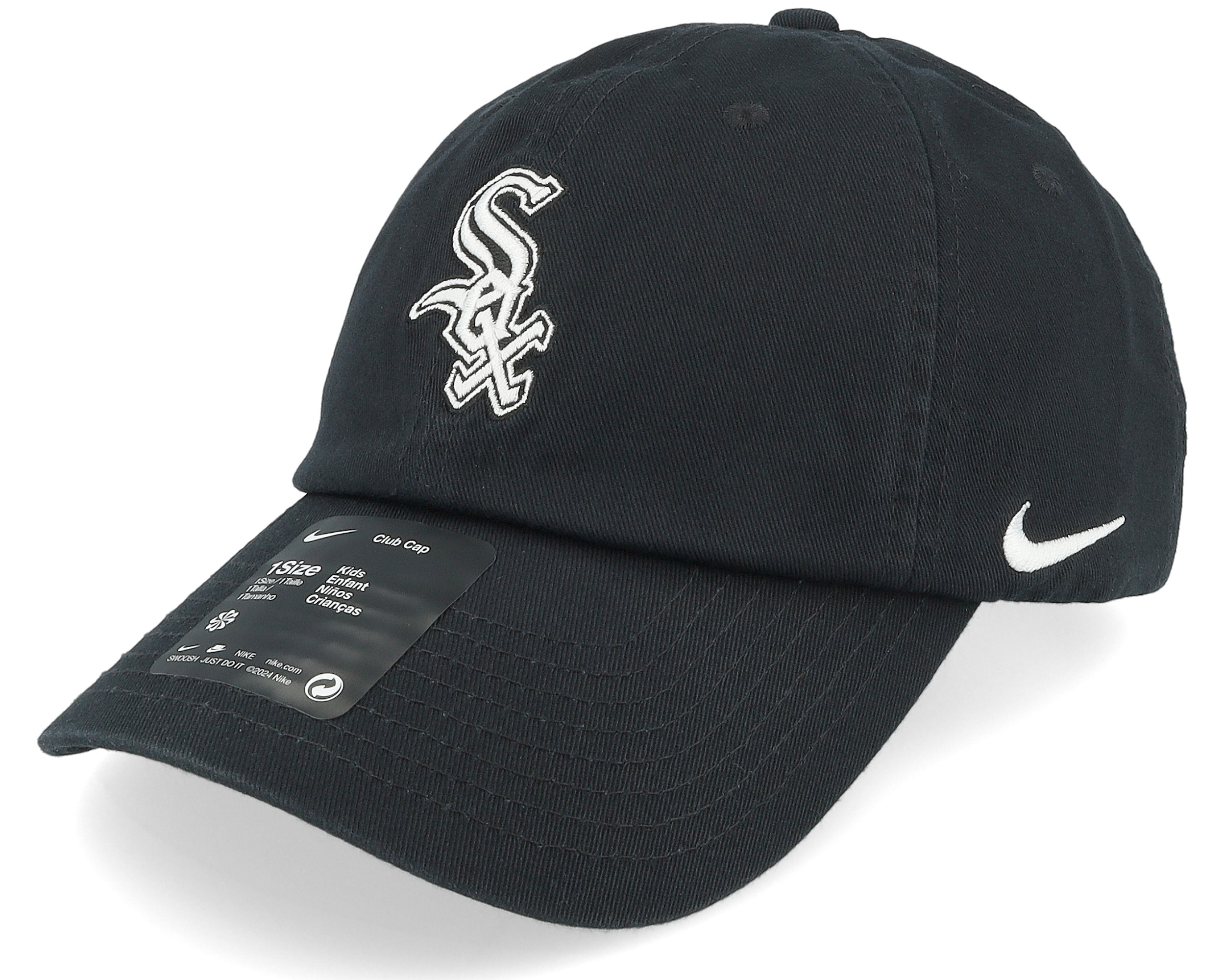 nike white sox cap