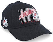 Kids Colorado Avalanche Retro Wooly Black Dad Cap