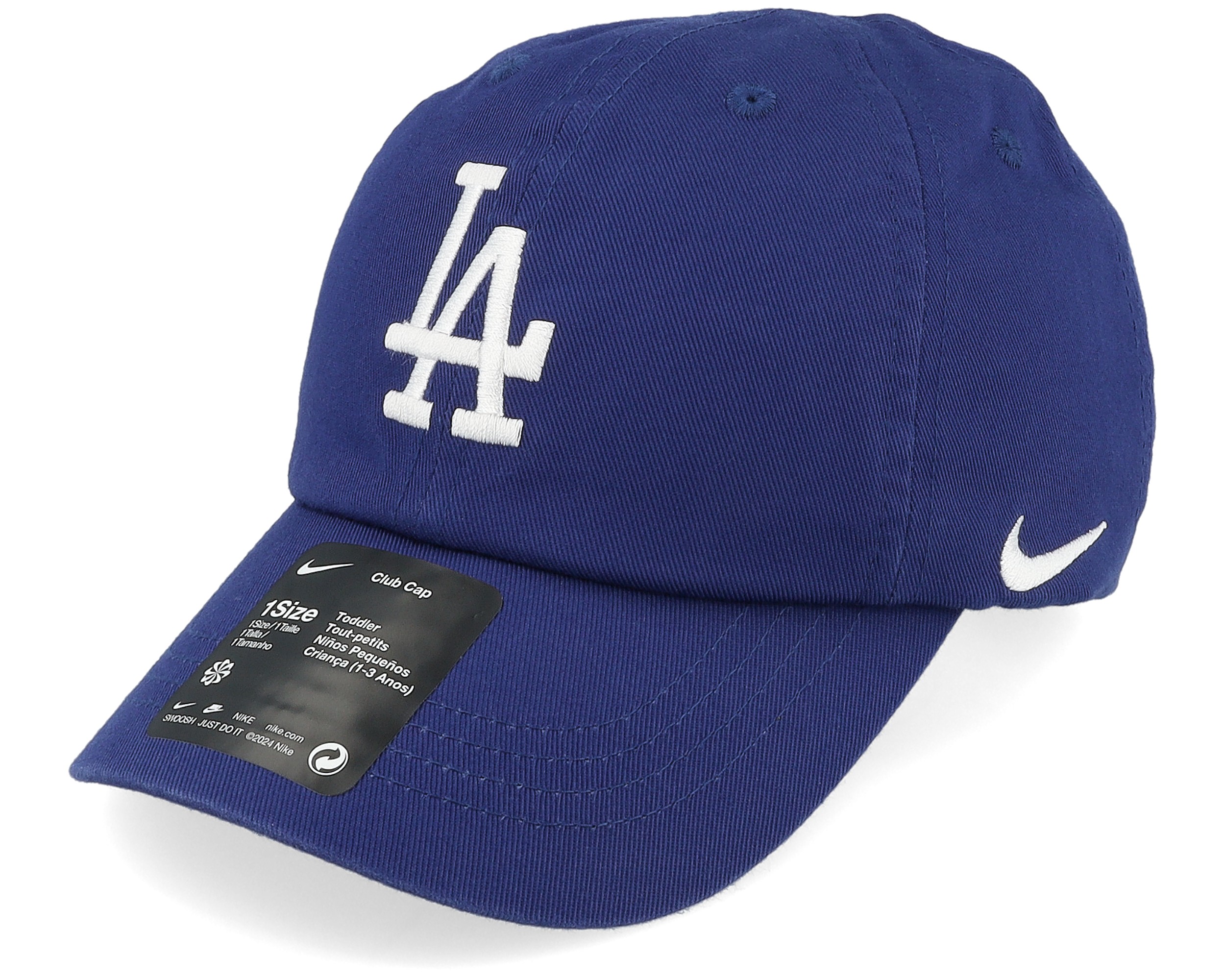 ナイキ キャップ ロサンゼルス ドジャース NIKE CLUB CAP ネイビー Kids Los Angeles Dodgers Club Unstructured Blue Dad Cap