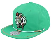 Boston Celtics Micro Rip Deadstock Green Strapback