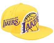 Los Angeles Lakers Big Time Yellow Snapback