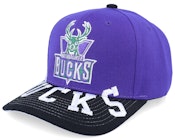 Milwaukee Bucks Underarch Pro Cap Hwc Purple/Black Adjustable