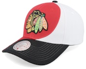 Chicago Blackhawks Curved Pro Red/White/Black Adjustable