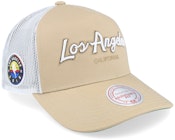Los Angeles Lakers Sand/White Trucker