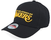 Los Angeles Lakers NBA Logo Black Adjustable