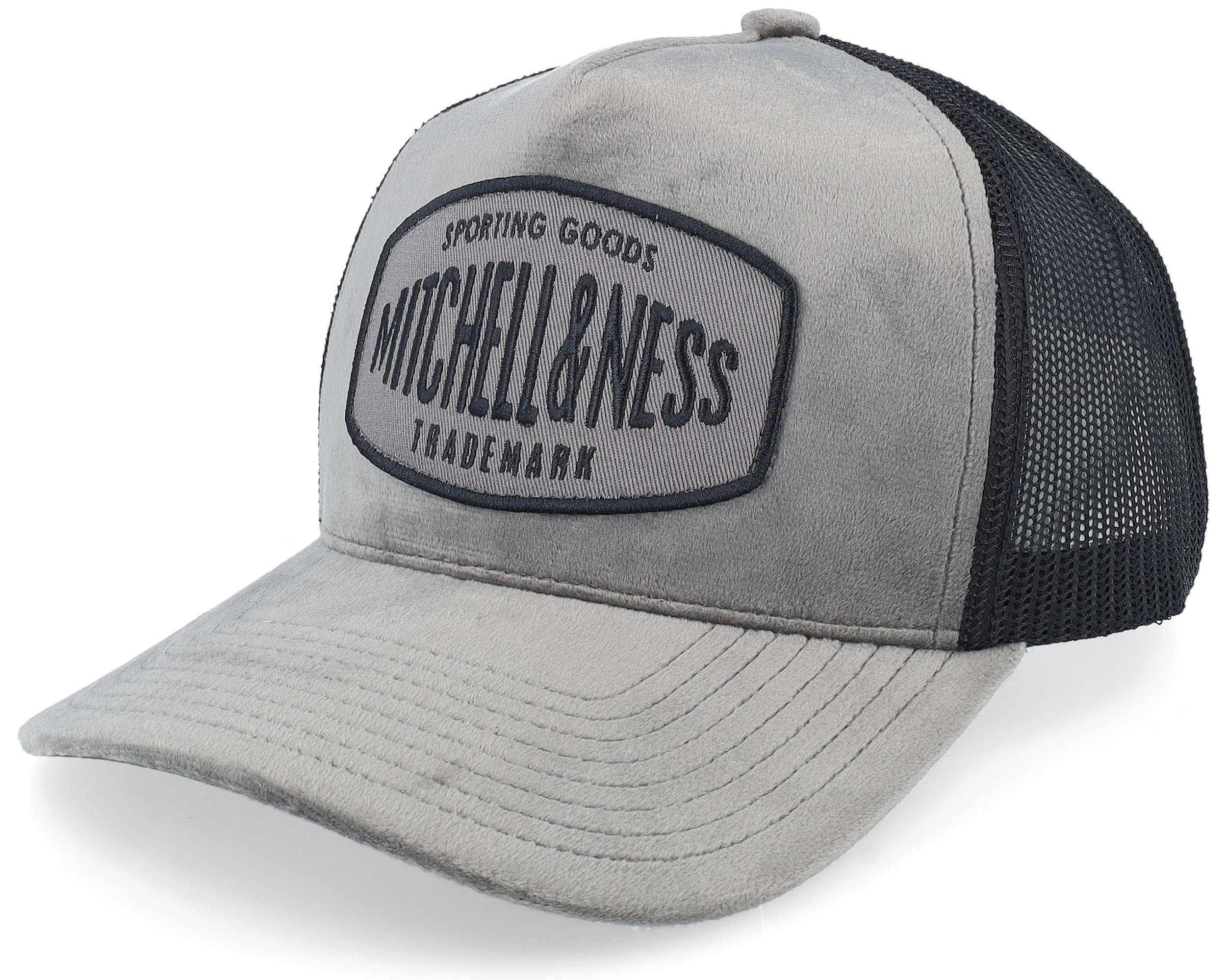 Sporting Charcoal A-Frame Trucker - Mitchell & Ness