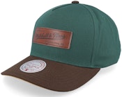 Hatstore Exclusive x Pro Crown Box Logo Dark Green/Brown A-Frame Adjustable