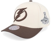 Hatstore Exclusive x Tampa Bay Lightning Pro Crown Natural/Brown A-frame Adjustable