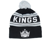 Los Angeles Kings Jacquard Pom Beanie Black Cuff