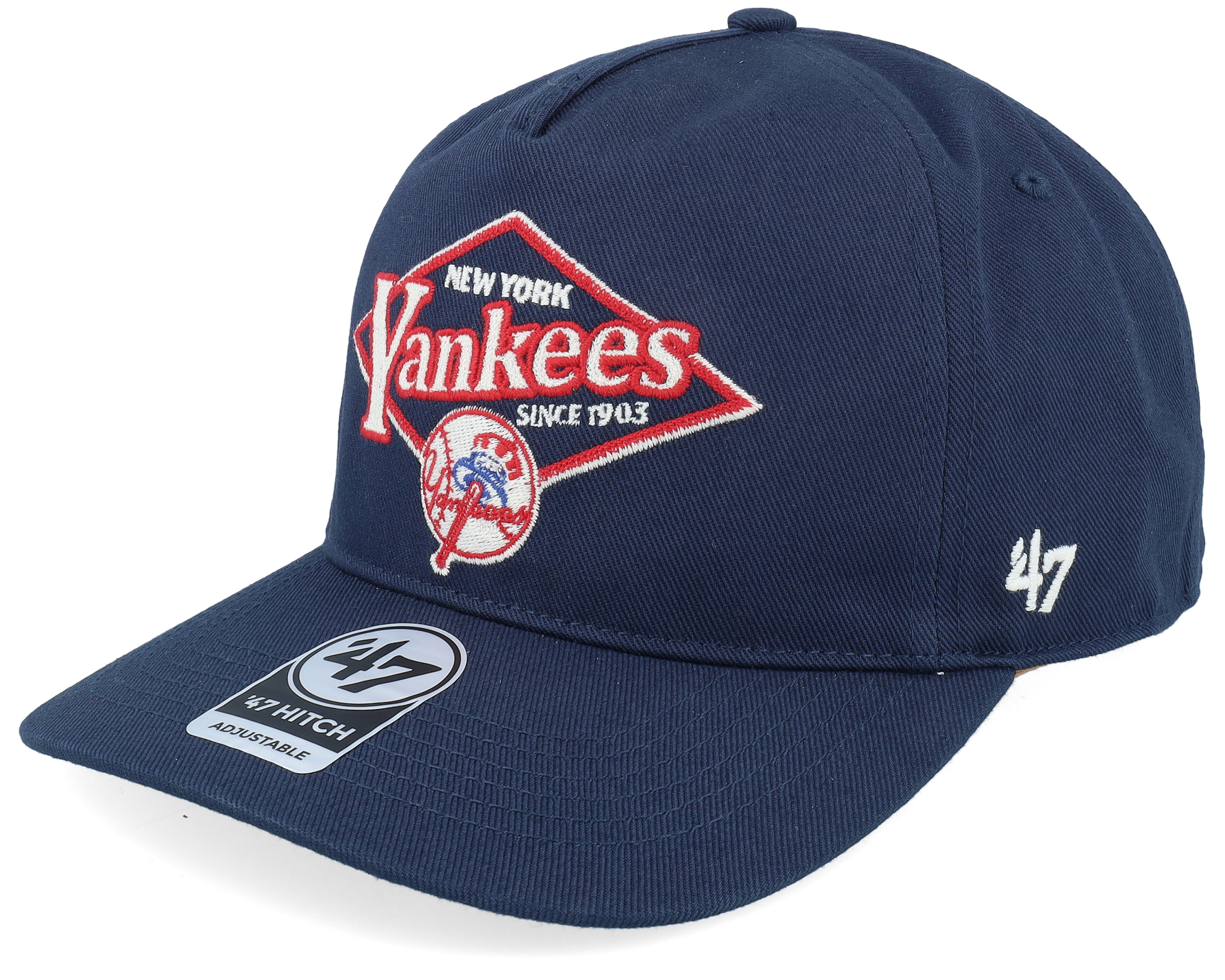 New York Yankees MLB Diamond 47 Hitch Cap Navy Snapback Hatstore