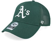 Oakland Athletics Branson Mvp Dark Green Trucker