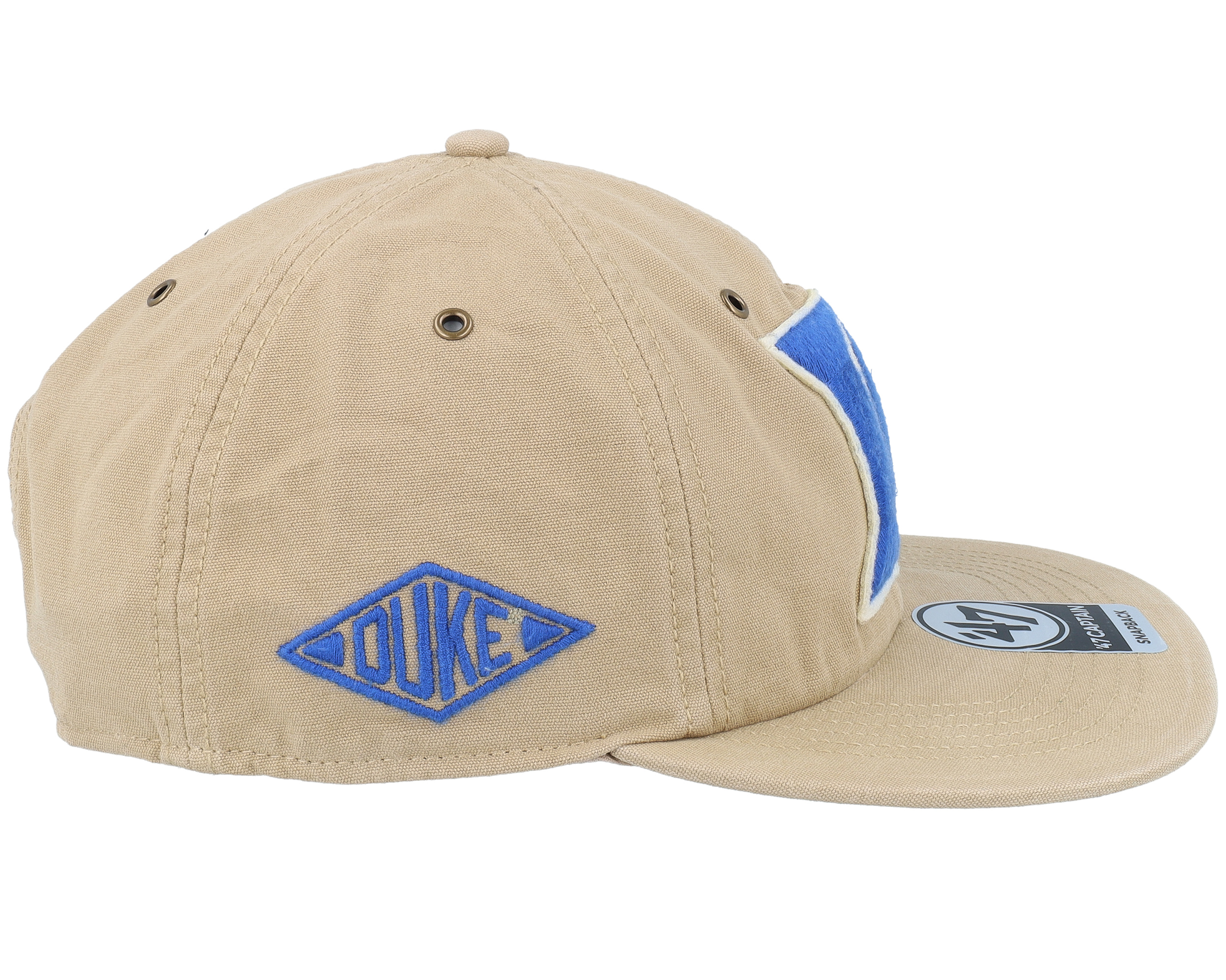 Duke Blue Devils Ncaa Ragler 47 Rl Khaki Snapback