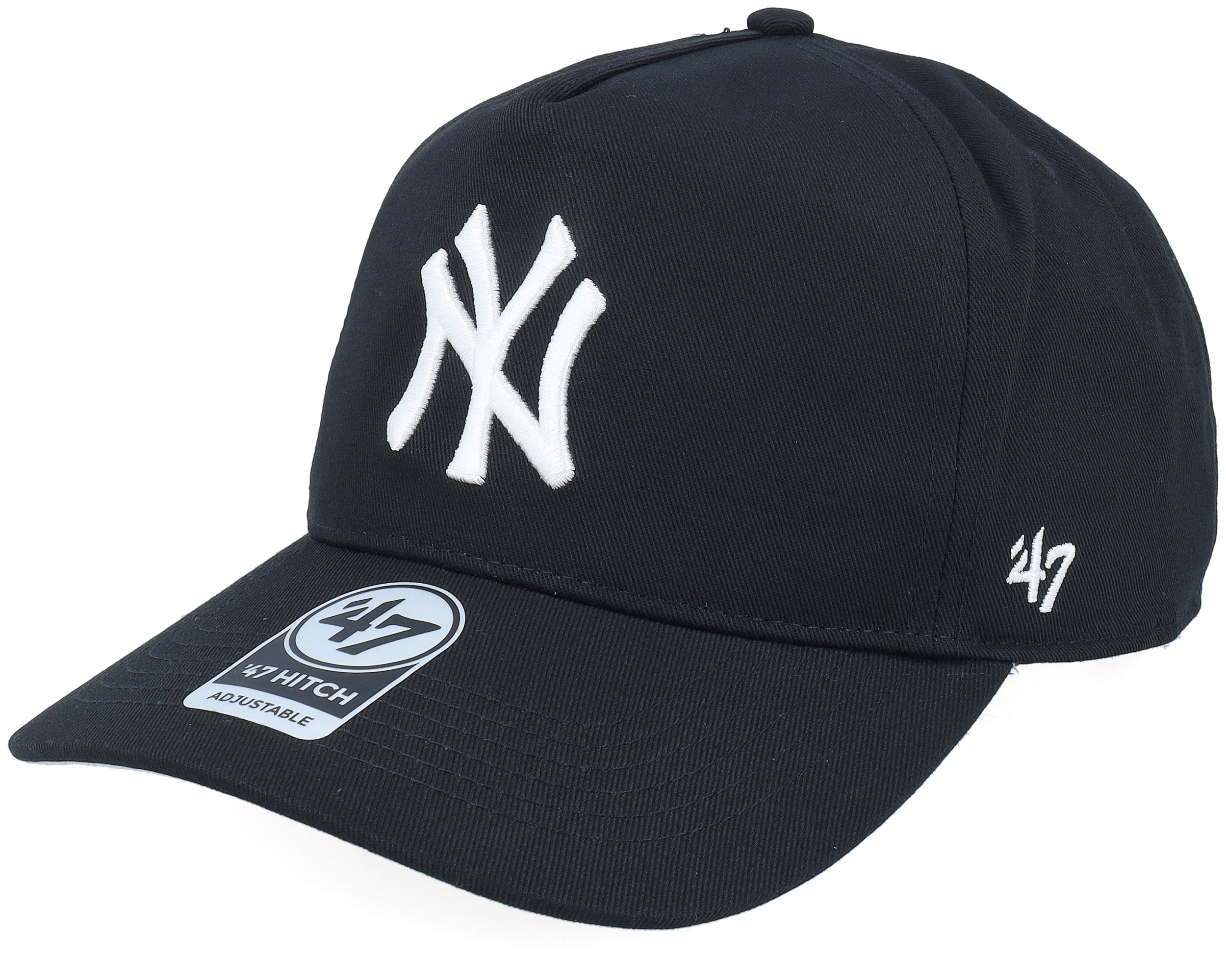New York Yankees MLB Hitch Cap Black A-frame Adjustable