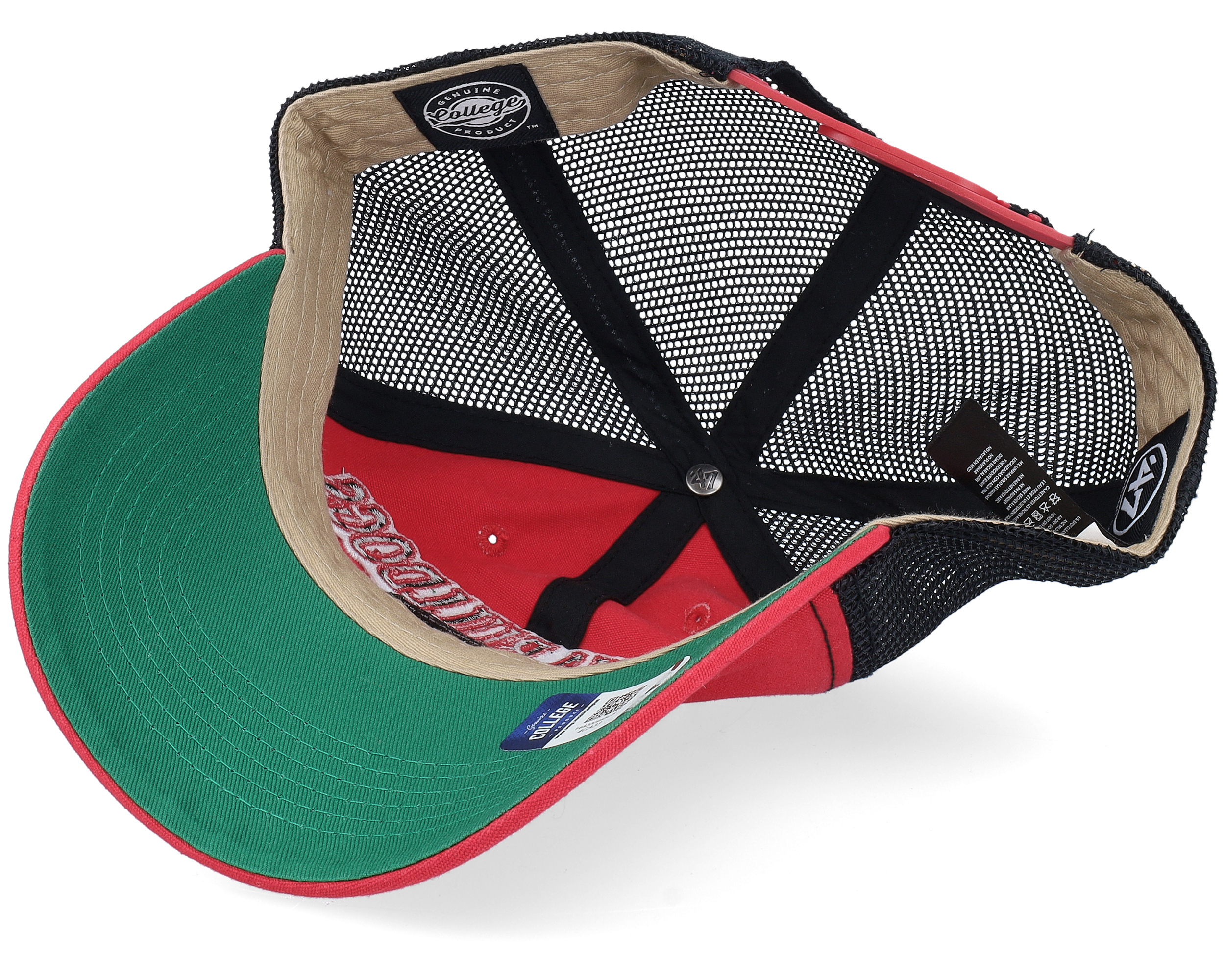 Georgia Bulldogs Tuscaloosa 47 Clean Up Cap Red/Black Trucker