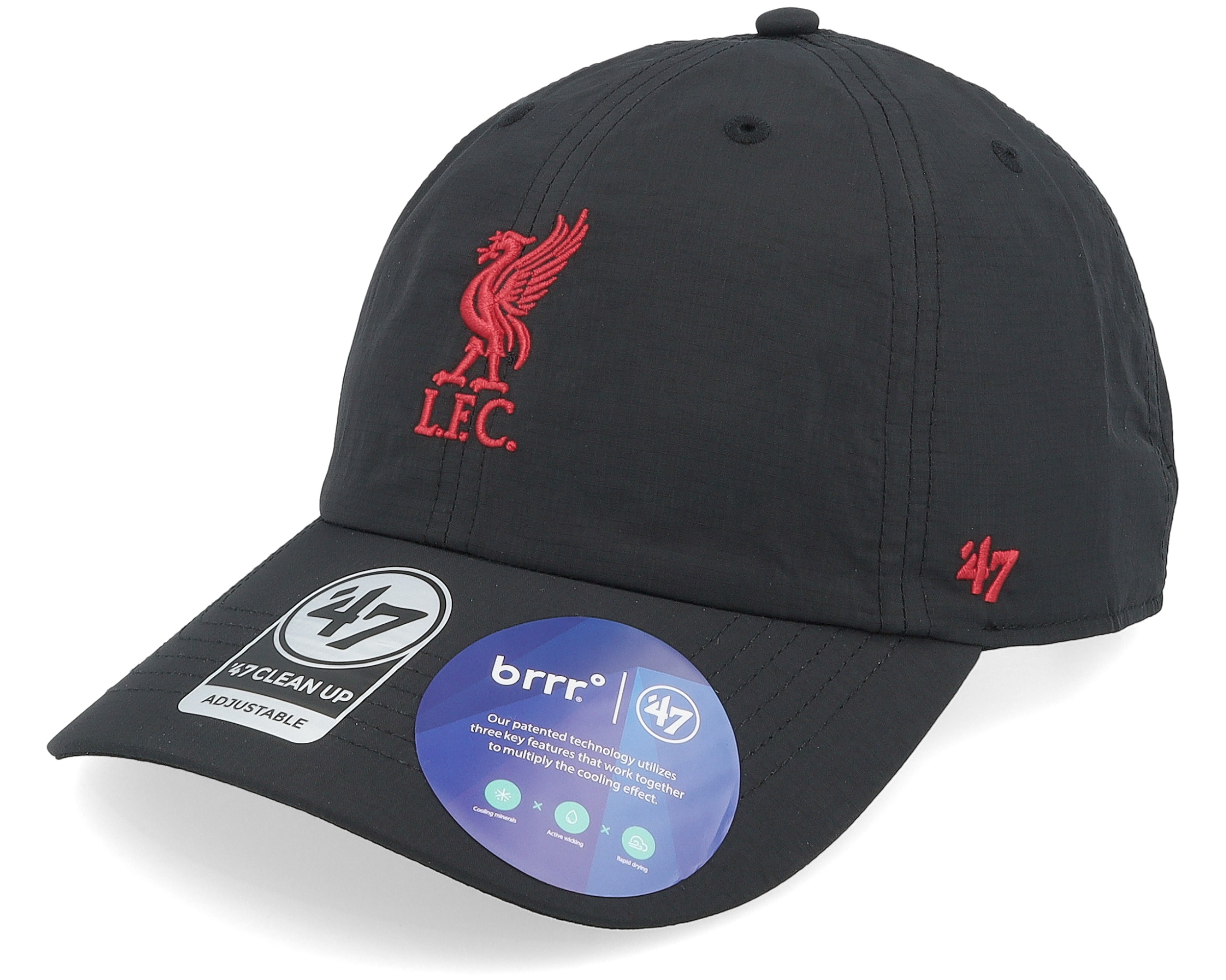 Hatstore Exclusive Liverpool FC Black/Gold Dad Cap - 47