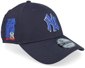 New York Yankees Side Patch 9FORTY Navy Adjustable