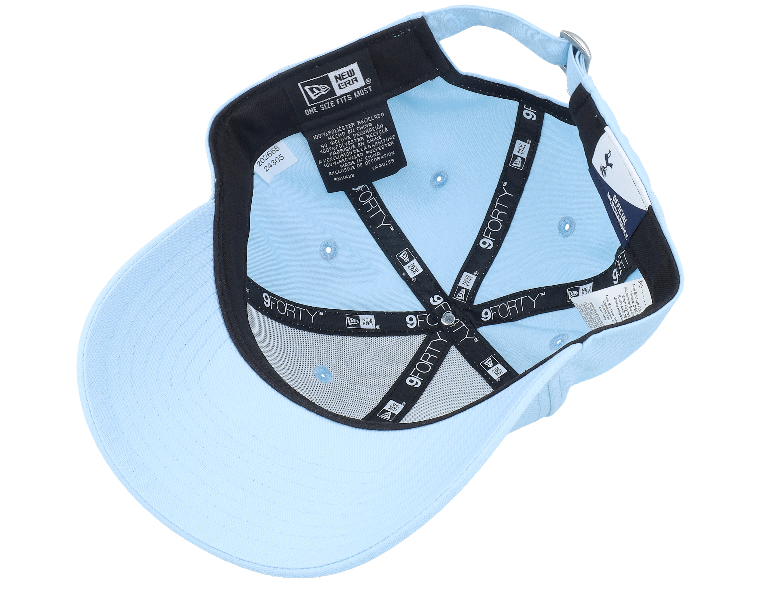 Tottenham Hotspur Seasonal 9FORTY Pale Blue/Navy Adjustable