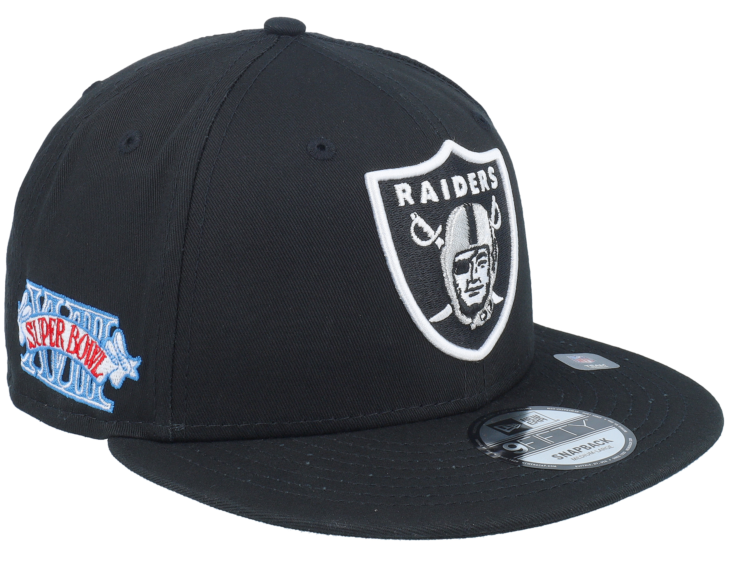 Las Vegas Raiders NFL 9FIFTY Pc Black Snapback