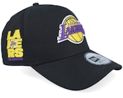 Los Angeles Lakers NBA Patch Black A-frame Adjustable