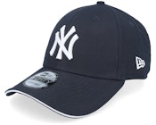 New York Yankees Microfibre 9FORTY Navy/White Adjustable