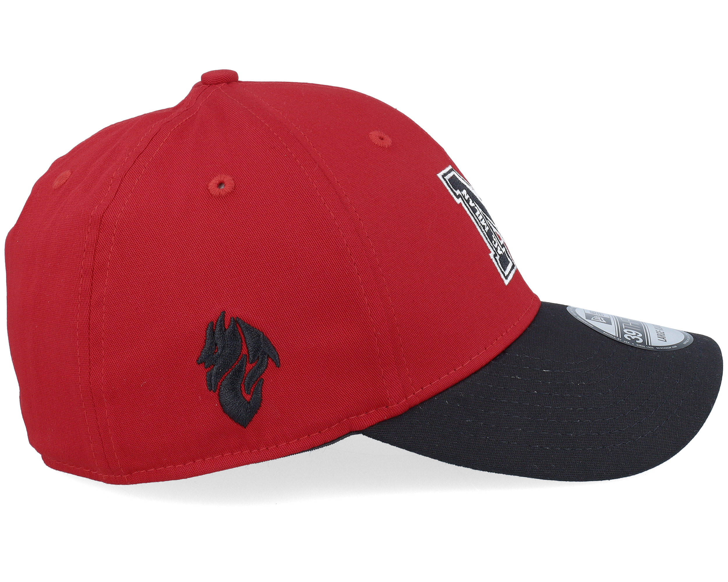 AC Milan M Logo 39THIRTY Scarlet/Black Flexfit - New Era