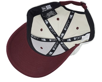 Cappello New Era 9FORTY ASROMA - Beige Chiaro, 100% Cotone - Taglia Unica - Foto 5