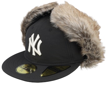 New York Yankees Winter Dog Ear Black Ear Flap - Main Image