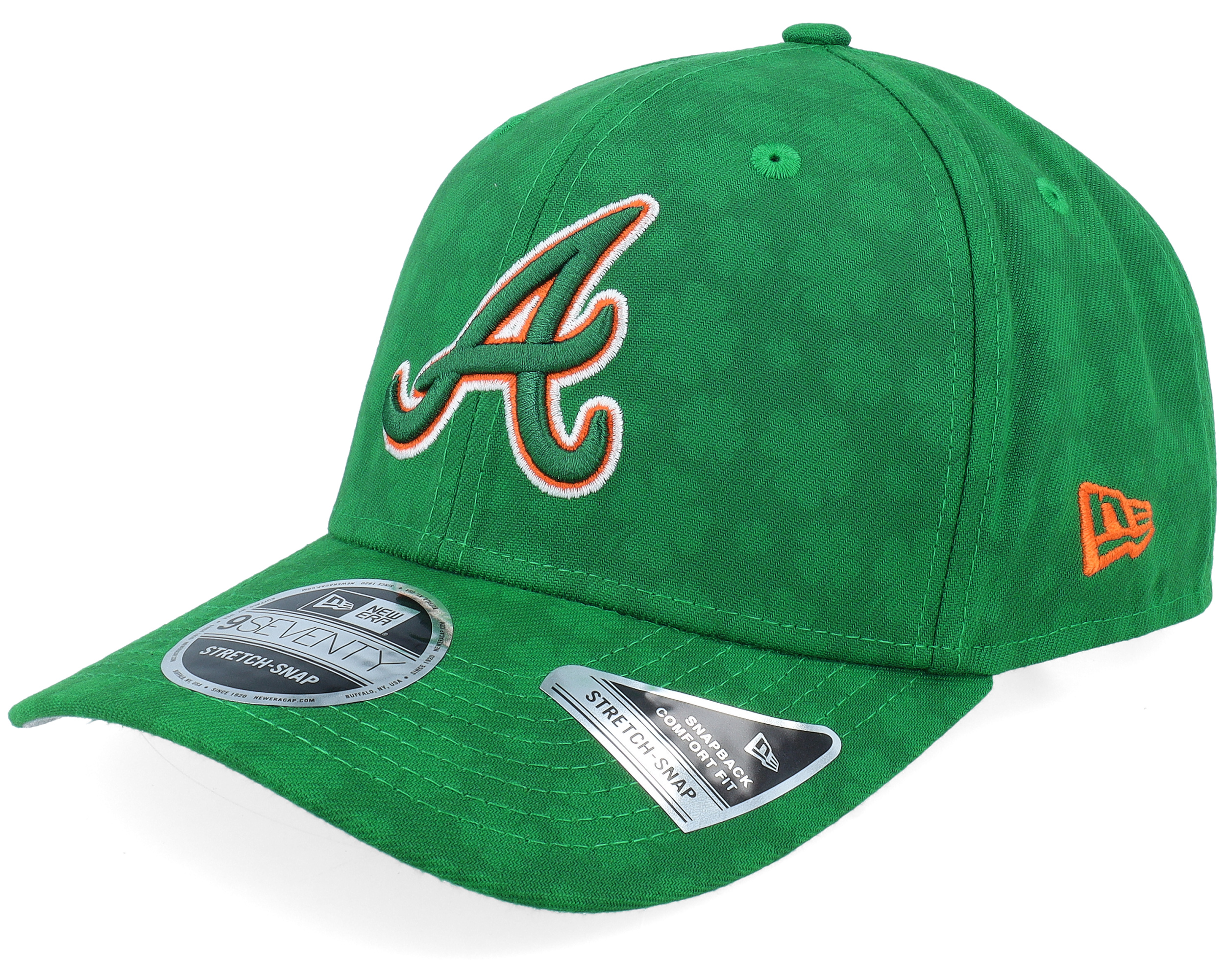 【US限定】NEW ERA 59FIFTY Atlanta Braves St Pats Green Mesh Atlanta Braves 59FIFTY MLB St Patricks Day 23 Green Mesh