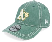 Oakland Athletics Washed Contrast 9TWENTY Green Dad Cap