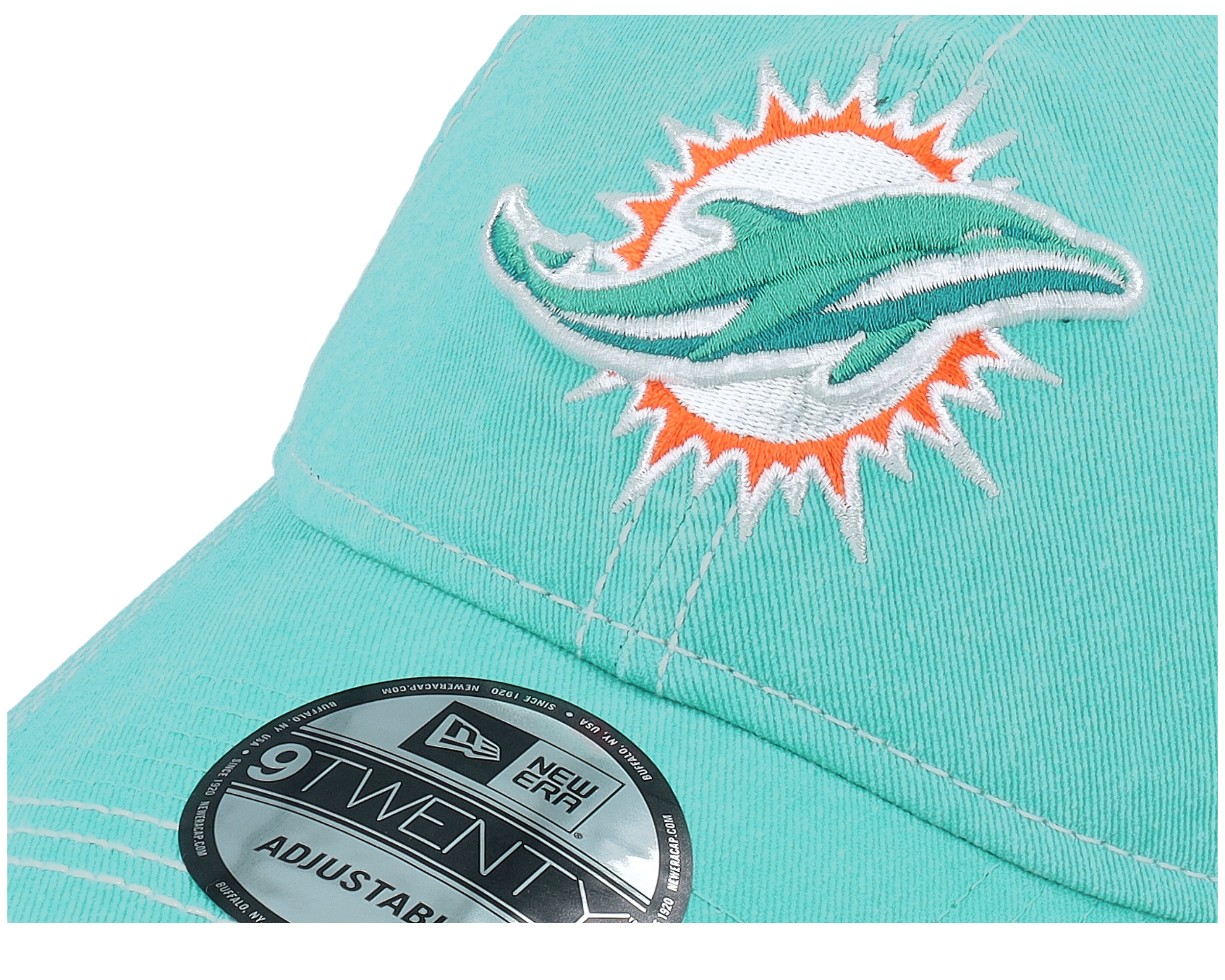 Miami Dolphins Washed Contrast 9TWENTY Teal Dad Cap