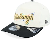 Pittsburgh Pirates Team Scribble Chrome/Black Snapback