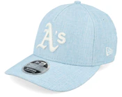 Oakland Athletics 9FORTY M-crown Cotton Weave Blue A-frame Adjustable