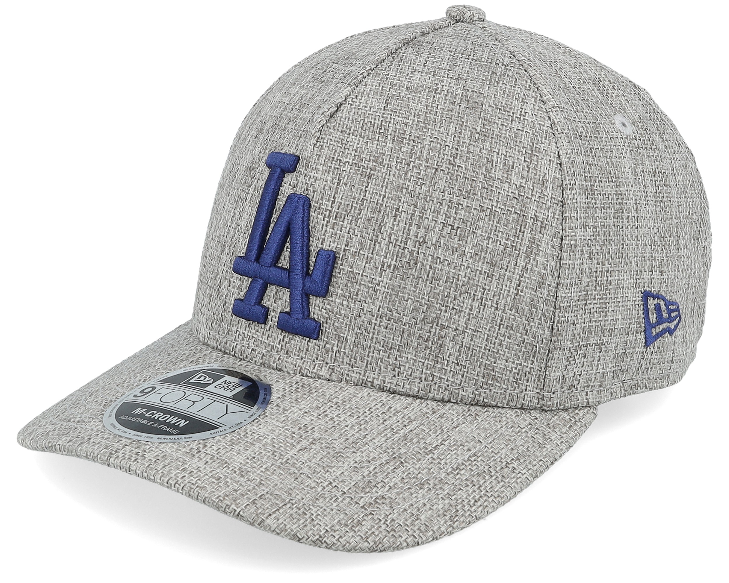 Los Angeles Dodgers 9FORTY M-Crown Cotton Weave Gray A-frame