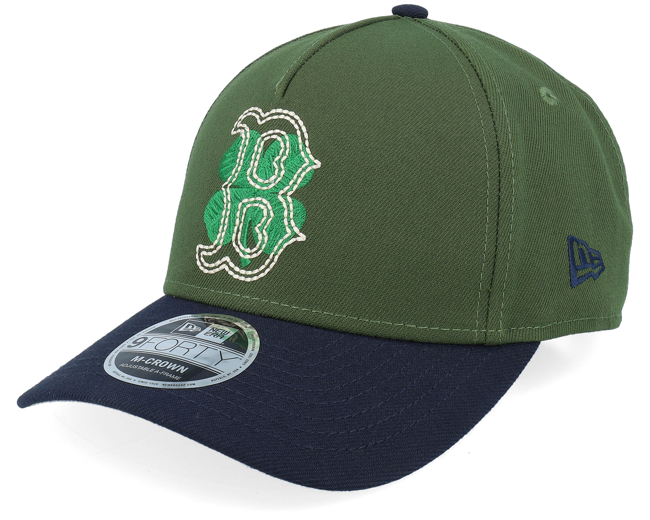 Boston Red Sox City Feature M-Crown Green/Navy A-frame Adjustable