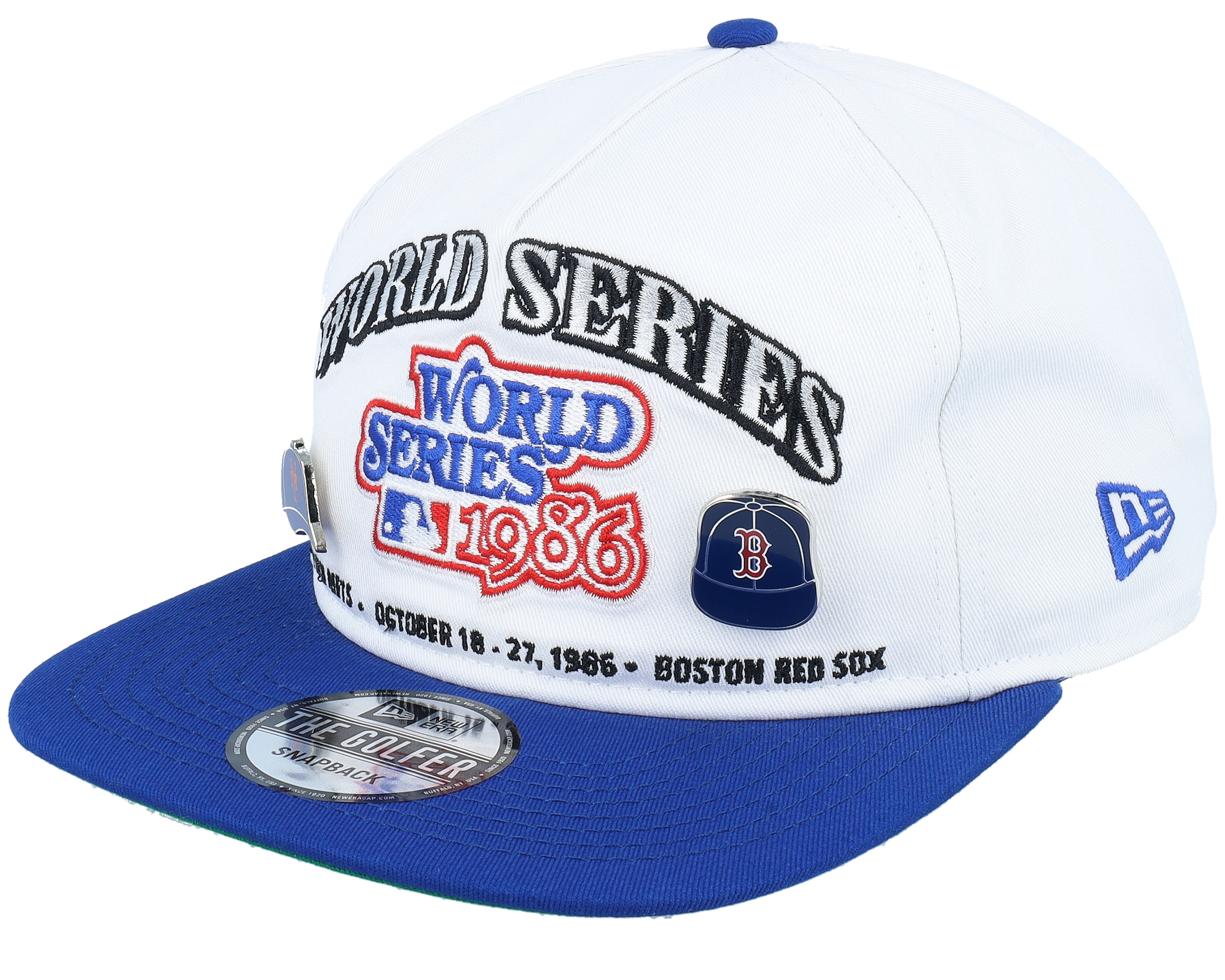 New York Mets Cpin MLB White/Royal Snapback