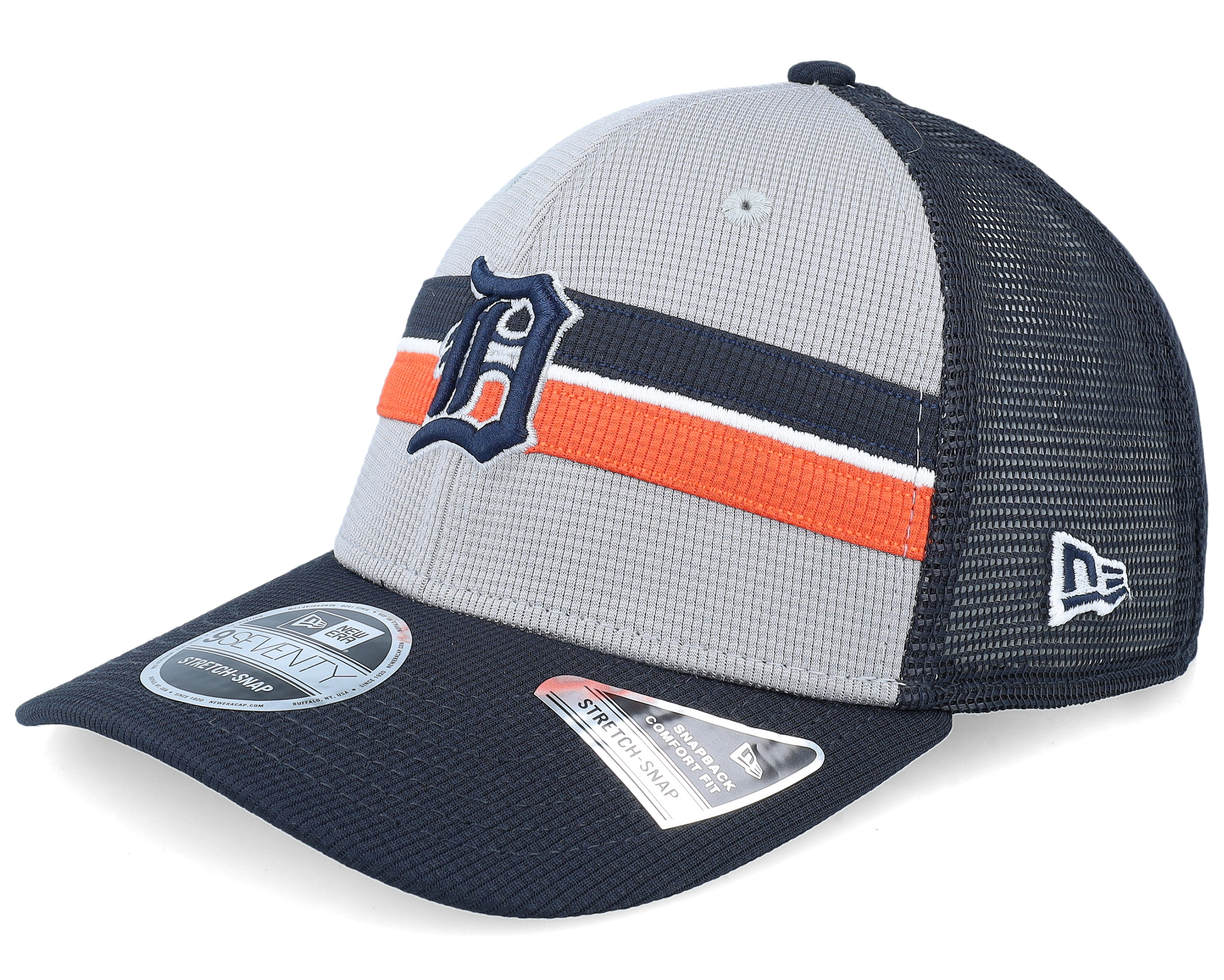 Detroit Tigers MLB Batting Practice Grey/Navy Trucker