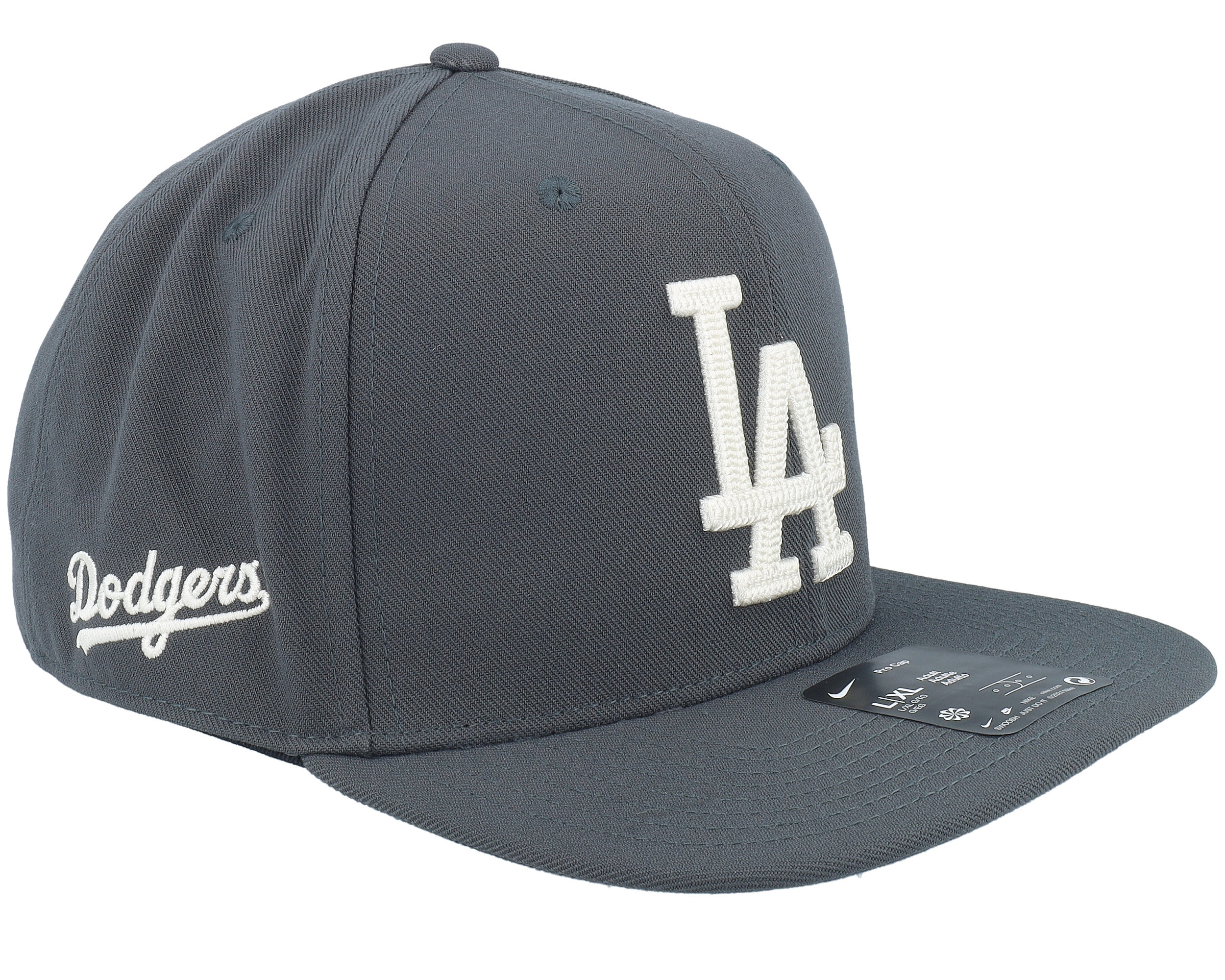 nike dodgers hat dri fit black